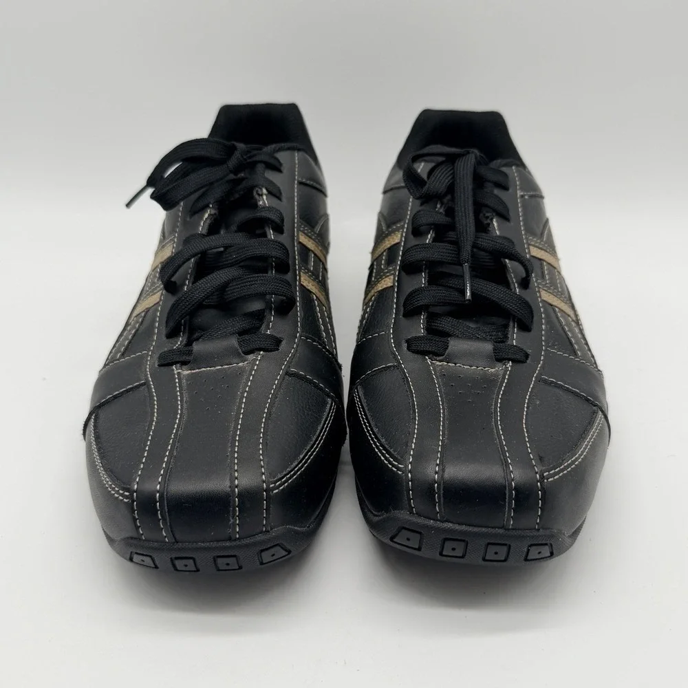 Skechers Shoes Men's Size 11 Black Citywalk Malton Leather Oxford
